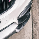 MHC+ BMW M3/M4 Front Bumper Inserts In Pre-Preg Carbon Fibre (F80/F82/F83)  MHCP-F80F82-CF-INS001 MHC+ BMW M3/M4 Front Bumper Inserts In Pre-Preg Carbon Fibre (F80/F82/F83)  MHCP-F80F82-CF-INS001