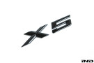 IND F15 X5 Painted Trunk Emblem IND-F15-TB-668 IND F15 X5 Painted Trunk Emblem IND-F15-TB-668