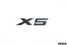 IND F15 X5 Painted Trunk Emblem IND-F15-TB-668 IND F15 X5 Painted Trunk Emblem IND-F15-TB-668