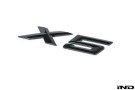 IND F15 X5 Painted Trunk Emblem IND-F15-TB-668 IND F15 X5 Painted Trunk Emblem IND-F15-TB-668