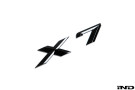 IND G07 X7 Painted Trunk Emblem IND G07 X7 Painted Trunk Emblem