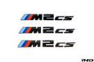 IND F87 M2 CS Painted Trunk Emblem IND F87 M2 CS Painted Trunk Emblem