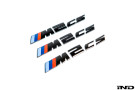 IND F87 M2 CS Painted Trunk Emblem IND F87 M2 CS Painted Trunk Emblem