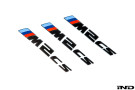 IND F87 M2 CS Painted Trunk Emblem IND F87 M2 CS Painted Trunk Emblem