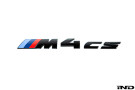 IND F82 M4 CS Painted Trunk Emblem IND F82 M4 CS Painted Trunk Emblem