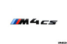 IND F82 M4 CS Painted Trunk Emblem IND F82 M4 CS Painted Trunk Emblem