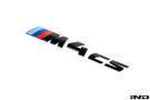 IND F82 M4 CS Painted Trunk Emblem IND F82 M4 CS Painted Trunk Emblem