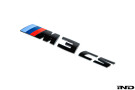 IND F80 M3 CS Painted Trunk Emblem IND F80 M3 CS Painted Trunk Emblem
