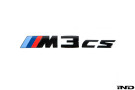 IND F80 M3 CS Painted Trunk Emblem IND F80 M3 CS Painted Trunk Emblem