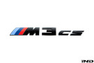 IND F80 M3 CS Painted Trunk Emblem IND F80 M3 CS Painted Trunk Emblem
