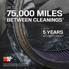 K&N High-Flow Original Lifetime Engine Air Filter - BMW M3 V8-4.0L F/I - knnE-2994