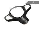 AutoTecknic Carbon Alcantara Steering Wheel Trim  ATK-BM-0282-LCI-S