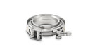 Vibrant T304 SS V-Band Flange Assembly for 3in O.D. Tubing incl 2 V-Band flanges & 1 V-Band Clamp vib1491