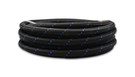 Vibrant -10 AN Two-Tone Black/Blue Nylon Braided Flex Hose (20 foot roll) vib11980B