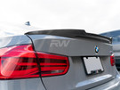 RW Carbon BMW F30 F80 M4 Style Carbon Fiber Trunk Spoiler - bmwf30033