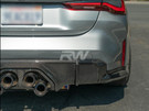 RW Carbon BMW G8X M3/M4 Carbon Fiber Perf. Style Diffuser - bmwg8010