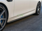 RW Carbon BMW F10 F11 CF Performance Style Side Skirt Extensions - bmwf10060