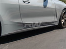 RW Carbon BMW G22/G23 Carbon Fiber Side Skirt Extensions - bmwg2202