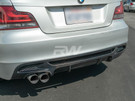RW Carbon BMW E82 E88 Perf. Style Carbon Fiber Diffuser - Single Side - bmwe82009-single