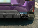 RW Carbon BMW G42 2-Series Carbon Fiber Diffuser - bmwg4205 RW Carbon BMW G42 2-Series Carbon Fiber Diffuser - bmwg4205