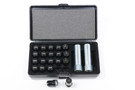 BBS McGard Lug Nut Set 12x1.5 Black - w/Locks bbsLGM15I