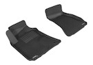 3D MAXpider 2008-2010 Dodge Challenger Kagu 1st & 2nd Row Floormats - Black aceL1DG01501509