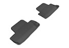 3D MAXpider 2005-2009 Ford Mustang Kagu 1st & 2nd Row Floormats - Black aceL1FR06501509