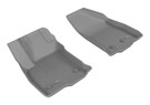 3D MAXpider 2016-2019 Chevrolet Volt Kagu 1st & 2nd Row Floormats - Gray aceL1CH07901501