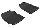 3D MAXpider 2007-2011 Toyota Camry Kagu 1st & 2nd Row Floormats - Black aceL1TY00401509