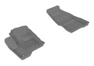 3D MAXpider 2009-2019 Ford Flex Kagu 1st & 2nd & 3rd Row Floormats - Gray aceL1FR02101501