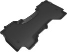 3D MAXpider 2019-2020 Dodge Ram 1500 Quad Cab Kagu 1st & 2nd Row Floormats - Black aceL1DG03001509