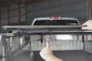 Access Lorado 04-15 Titan Crew Cab 5ft 7in Bed (Clamps On w/ or w/o Utili-Track) Roll-Up Cover acc43159
