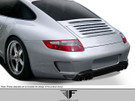 Aero Function 2005-2008 Porsche 911 Carrera 997 Carrera AF-1 Rear Bumper Cover (will only fit c4/c4s) ( GFK ) - 1 Piece