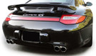 Racing Dynamics Dual tailpipe tips, Porsche 997 2006-12 997 08 00 372