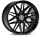 Vossen HF-7 24x10 / 5x130 / ET15 / Deep Face / 84.1 - Gloss Black vosHF7-4P61