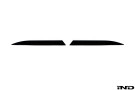 IND G01 X3 LCI M-Sport Painted Rear Reflector Set - Gloss Black IND-G01LCI-RREF-668