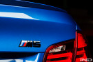 IND F10 M5 Painted Trunk Emblem IND F10 M5 Painted Trunk Emblem