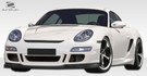 Duraflex 2006-2012 Porsche Cayman 2005-2012 Porsche Boxster Duraflex GT3-RS Look Front Lip Under Spoiler Air Dam - 1 Piece Duraflex 2006-2012 Porsche Cayman 2005-2012 Porsche Boxster Duraflex GT3-RS Look Front Lip Under Spoiler Air Dam - 1 Piece