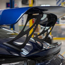 Fabspeed Porsche 981/718 Cayman GT4 Monoblock Wing Risers (2015+) Fabspeed Porsche 981/718 Cayman GT4 Monoblock Wing Risers (2015+)