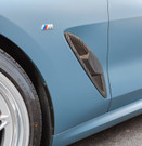 EzCarbon BMW 8 series Dry Carbon Fender Vent Trim