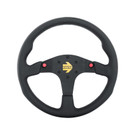 Momo MOD80 Steering Wheel 350 mm - Black Leather/Black Spokes momR1980/35L Momo MOD80 Steering Wheel 350 mm - Black Leather/Black Spokes momR1980/35L