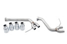 AWE Track Edition Exhaust System for Porsche Macan S / GTS / Turbo - Chrome Silver 102mm Tips awe3020-42040