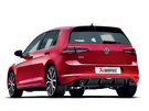 Akrapovic 13-17 Volkswagen Golf GTI (VII) Slip-On Line (Titanium) w/ Carbon Tips akrMTP-VW/T/1H