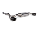 Akrapovic 2020+ BMW M135i / 2020 X2 M35i / Mini Clubman All4 Slip-On Line (Titanium) w/Carbon Tips akrS-BM/T/15H