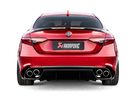 Akrapovic 17-19 Alfa Romeo Giulia Quadrifoglio Evolution Line Cat Back (Titanium) akrS-AR/TI/1H