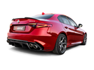 Akrapovic 2018+ Alfa Romeo Giulia Quadrifoglio Slip-On Line (Titanium) w/Titanium/Carbon Fiber Tips akrS-AR/TI/7H Akrapovic 2018+ Alfa Romeo Giulia Quadrifoglio Slip-On Line (Titanium) w/Titanium/Carbon Fiber Tips akrS-AR/TI/7H