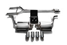 Armytrix Valvetronic Exhaust System Porsche 970 Panamera | S | GTS 3.6/4.8L 2010-2013 - Chrome Silver Tips - P70N1-QS11C