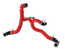 aFe BladeRunner Aluminum Hot and Cold Charge Pipe Kit Red Kia Stinger 18-23 V6-3.3L (tt) - afe46-20504-R
