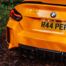 MHC+ BMW M2 G87 Edition 1 Rear Diffuser 3pcs In Pre Preg Gloss Carbon Fibre (G87)  MHCP-G87-CF-RD001