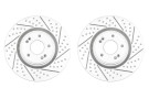 Ark Performance 2010-2016 Hyundai Genesis Coupe Brake Rotor